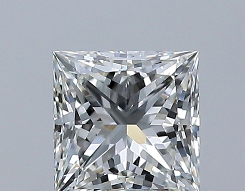 0.5 carat I-VS2 Natūralus Princess Deimantas (1)