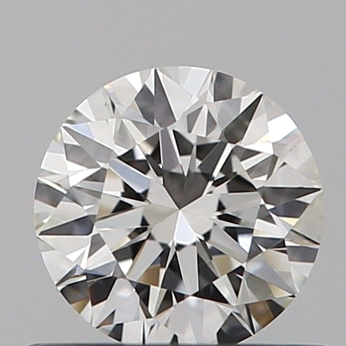 0.5 carat H-VS1 Excellent cut Natūralus Round Deimantas (1)