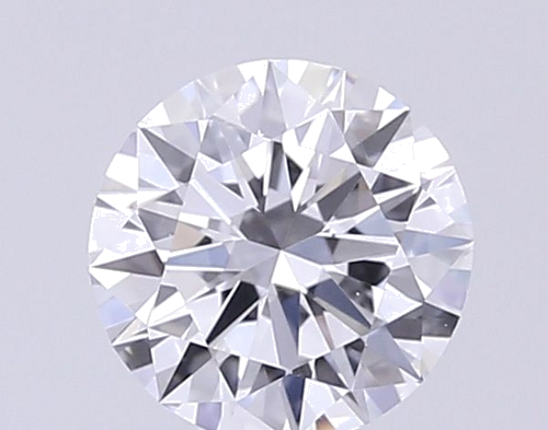 0.5 carat D-VVS2 Excellent cut Natūralus Round Deimantas (1)