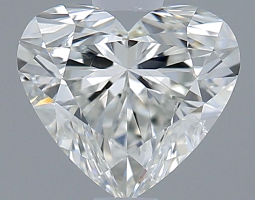 1.01 carat H-SI2 Natūralus Heart Deimantas (1)