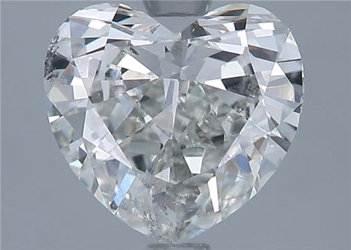 2.01 carat I-SI2 Natūralus Heart Deimantas (1)