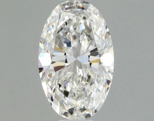 0.5 carat F-SI1 Natūralus Oval Deimantas (1)