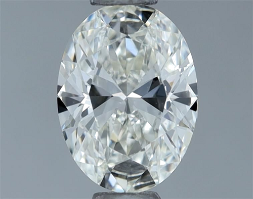 0.45 carat J-VVS2 Natūralus Oval Deimantas (1)