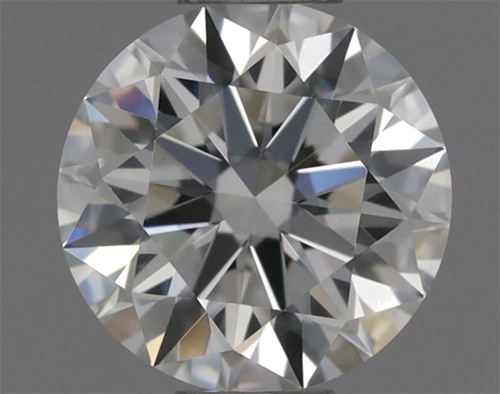 0.36 carat H-VVS2 Excellent cut Natūralus Round Deimantas (1)