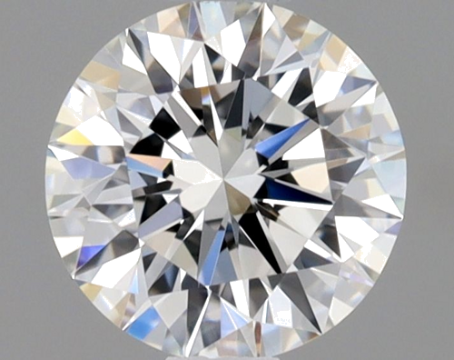 0.59 carat F-VVS1 Excellent cut Natūralus Round Deimantas (1)