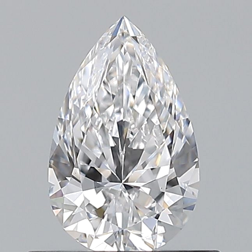 0.56 carat D-VS1 Natūralus Pear Deimantas (1)