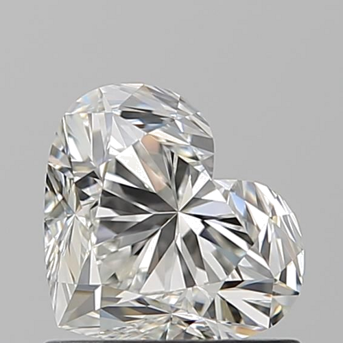 1.01 carat H-VVS1 Natūralus Heart Deimantas (1)