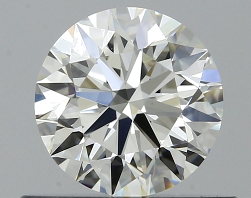 0.5 carat H-VS1 Excellent cut Natūralus Round Deimantas (1)