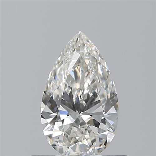 0.51 carat H-VS2 Natūralus Pear Deimantas (1)