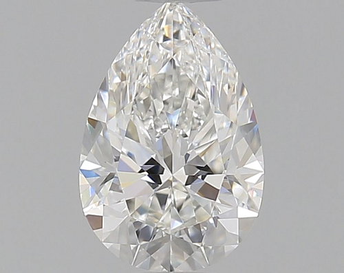 0.63 carat G-VVS1 Natūralus Pear Deimantas (1)