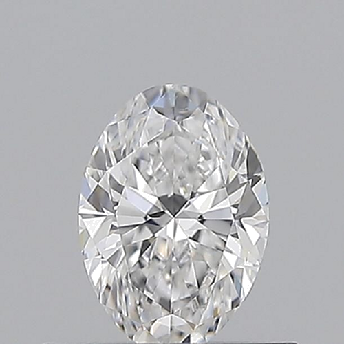 0.5 carat D-VS2 Natūralus Oval Deimantas (1)