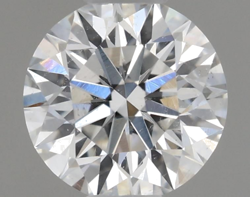 0.42 carat E-SI2 Excellent cut Natūralus Round Deimantas (1)