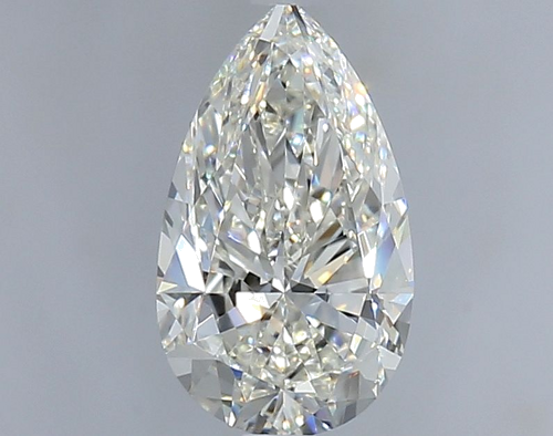 1.5 carat I-VS2 Natūralus Pear Deimantas (1)