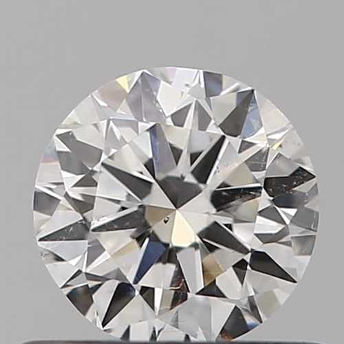 0.5 carat F-SI2 Very Good cut Natūralus Round Deimantas (1)