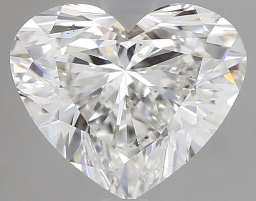 1.8 carat G-VS2 Natūralus Heart Deimantas (1)