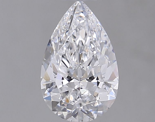 0.73 carat D-VS1 Natūralus Pear Deimantas (1)