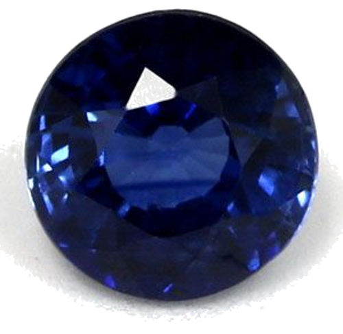0.61 carat BLUE Round Safyras (1)