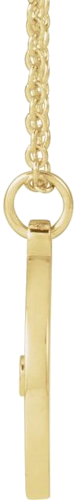 Pakabukas „Accented Compass“ 14k yellow gold Round 1.5mm (2)