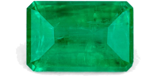 0.57 carat GREEN Octagonal Smaragdas (1)