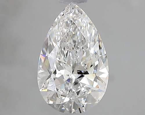 1.01 carat G-SI2 Natūralus Pear Deimantas (1)