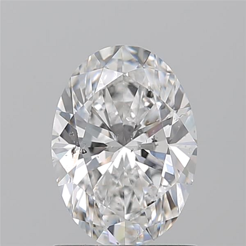 1.2 carat E-SI2 Natūralus Oval Deimantas (1)
