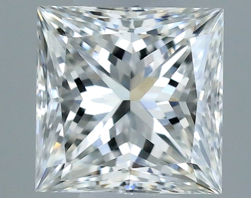 0.3 carat G-VVS1 Natūralus Princess Deimantas (1)