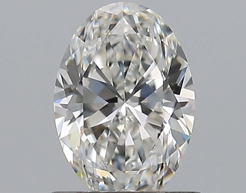 1.0 carat G-SI1 Natūralus Oval Deimantas (1)