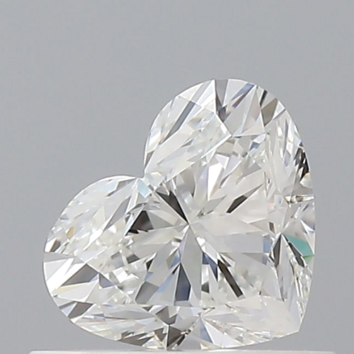 0.5 carat H-VS1 Natūralus Heart Deimantas (1)