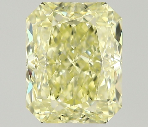 0.51 carat Fancy Yellow-VVS1 Natūralus Radiant Deimantas (1)