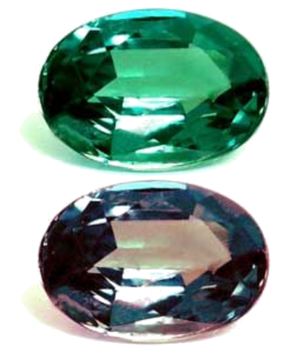 0.16 carat GREEN Oval Alexandrite (1)