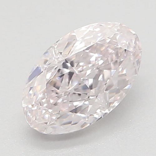 0.5 carat Faint Pink-IF Natūralus Oval Deimantas (1)