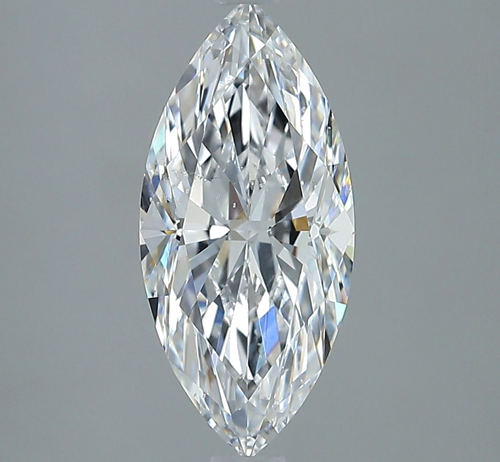 2.01 carat D-SI1 Natūralus Marquise Deimantas (1)