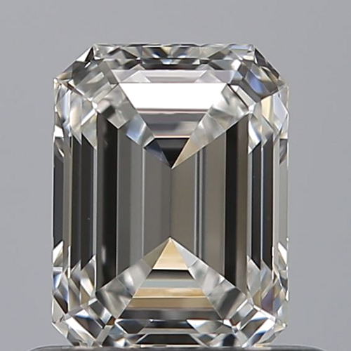 0.7 carat E-VVS1 Natūralus Emerald Deimantas (1)