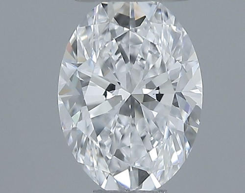 0.6 carat D-VS1 Natūralus Oval Deimantas (1)