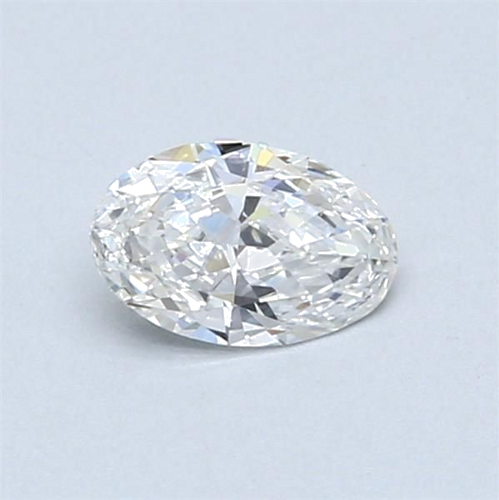 0.41 carat F-SI1 Natūralus Oval Deimantas (1)