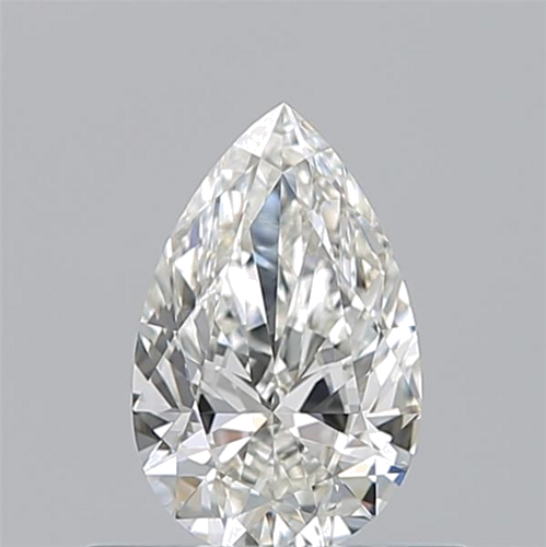 0.5 carat I-VVS1 Natūralus Pear Deimantas (1)