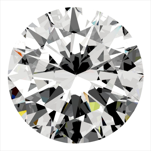 0.3 carat I-SI1 Very Good cut Natūralus Round Deimantas (1)