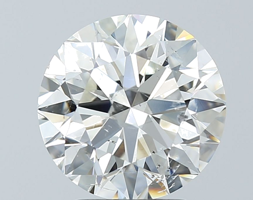 3.0 carat H-SI2 Excellent cut Natūralus Round Deimantas (1)
