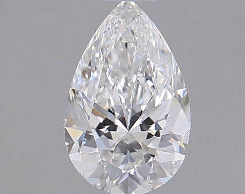 0.31 carat F-VVS2 Natūralus Pear Deimantas (1)