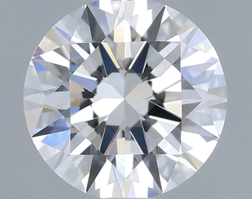 0.37 carat F-VVS2 Excellent cut Natūralus Round Deimantas (1)