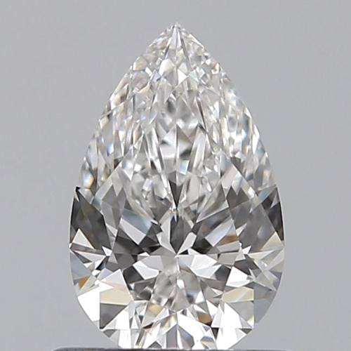 0.61 carat F-IF Natūralus Pear Deimantas (1)