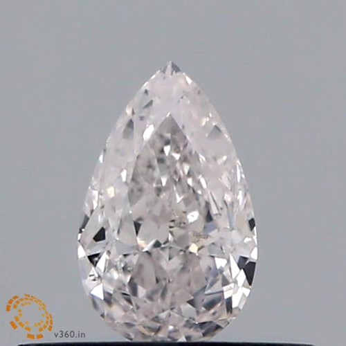 0.31 carat H-SI2 Natūralus Pear Deimantas (1)