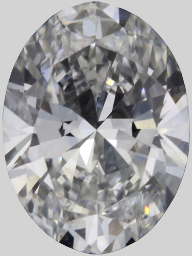 0.41 carat E-SI1 Natūralus Oval Deimantas (1)