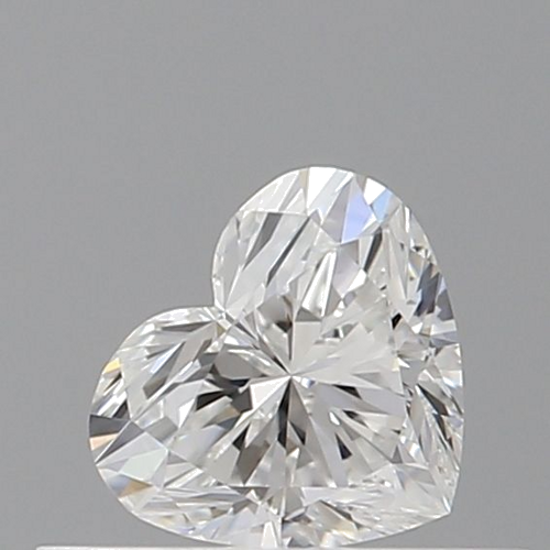 0.35 carat E-VVS1 Natūralus Heart Deimantas (1)