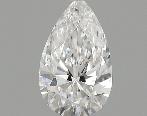 0.24 carat D-VVS1 Natūralus Pear Deimantas (1)