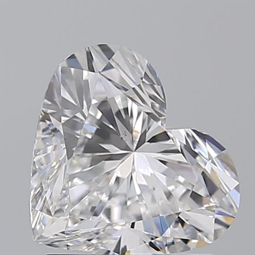1.5 carat D-VS2 Natūralus Heart Deimantas (1)