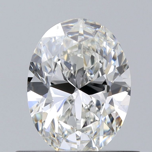 0.62 carat G-VVS2 Natūralus Oval Deimantas (1)