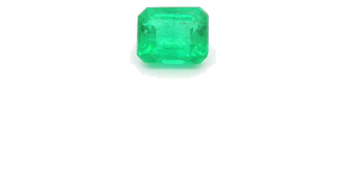 0.58 carat GREEN STEP cut Octagonal Smaragdas (1)