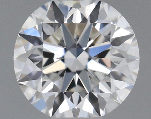 0.5 carat H-IF Very Good cut Natūralus Round Deimantas (1)