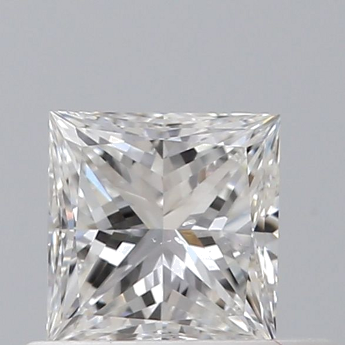 0.4 carat E-SI1 Natūralus Princess Deimantas (1)